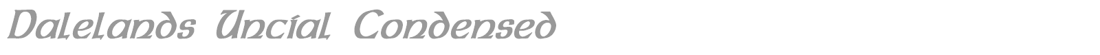 Dalelands Uncial font preview